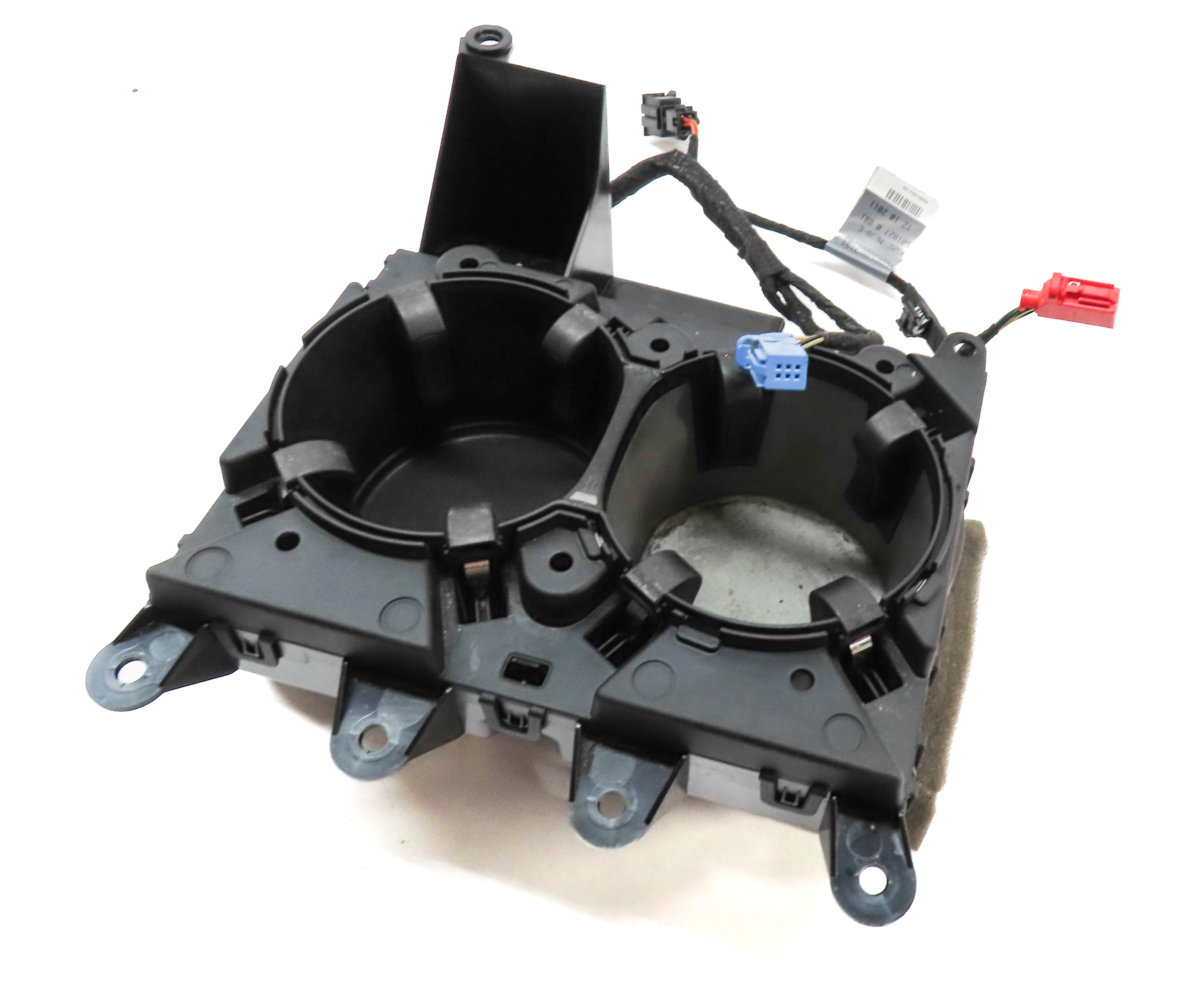 2012 AUDI Q5 (B8 8R) FRONT CENTER CONSOLE COOLED/HEATED CUPHOLDER INSERT — exact item pictured